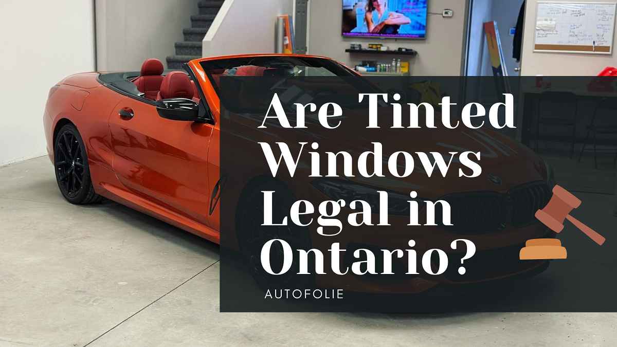 Are Tinted Windows Legal in Ontario